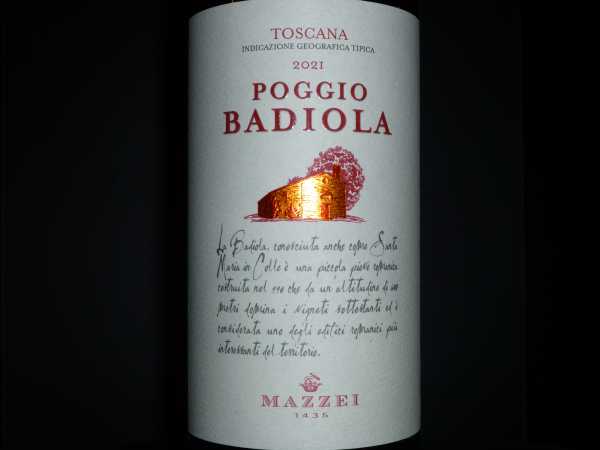 Mazzei Poggio Badiola Toscana Rosso IGT 2021 Restmenge