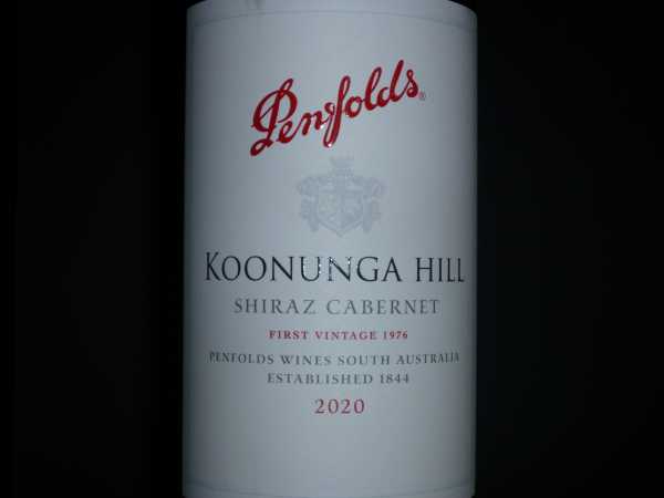 Penfolds Koonunga Hill Shiraz Cabernet 2020