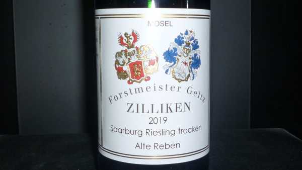 Forstmeister Geltz Zilliken Saarburg Riesling trocken Alte Reben 2022