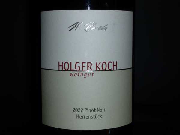 Holger Koch Pinot Noir Herrenstück 2022