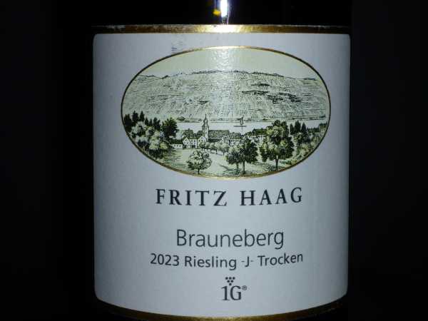 Fritz Haag BRAUNEBERG -J- RIESLING TROCKEN 1G 2023