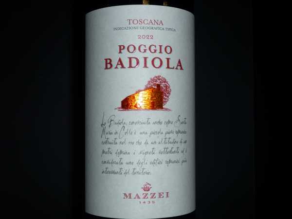 Mazzei Poggio Badiola Toscana Rosso IGT 2022