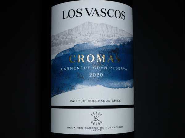 Los Vascos Chile Cromas Carmenere Gran Reserva 2020