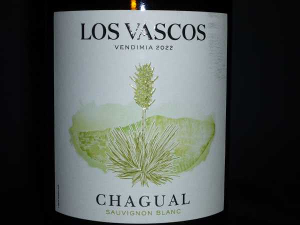 Los Vascos Chile Chagual Sauvignon Blanc 2022 Bio