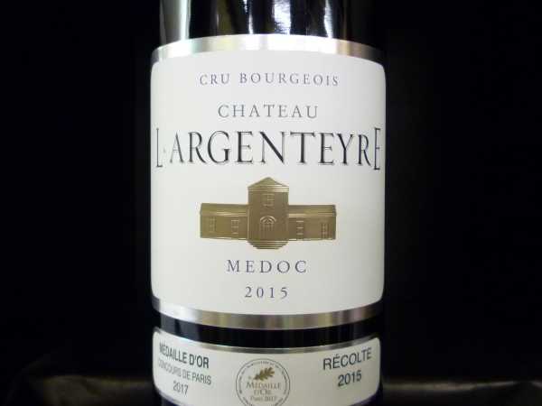 Chateau l`Argenteyre-cru-bourgeois-medoc 2016